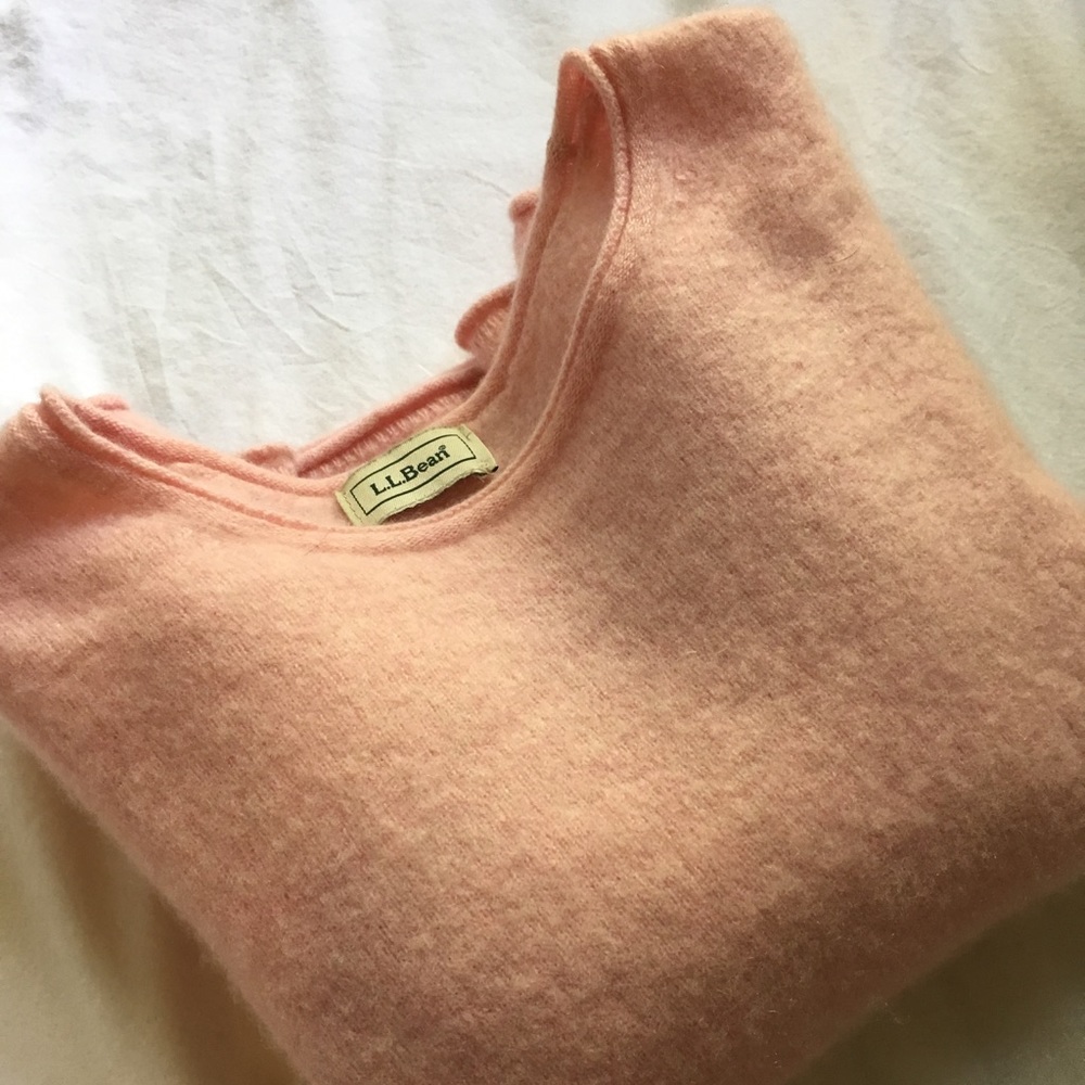 COPY - light pink real cashmere sweater